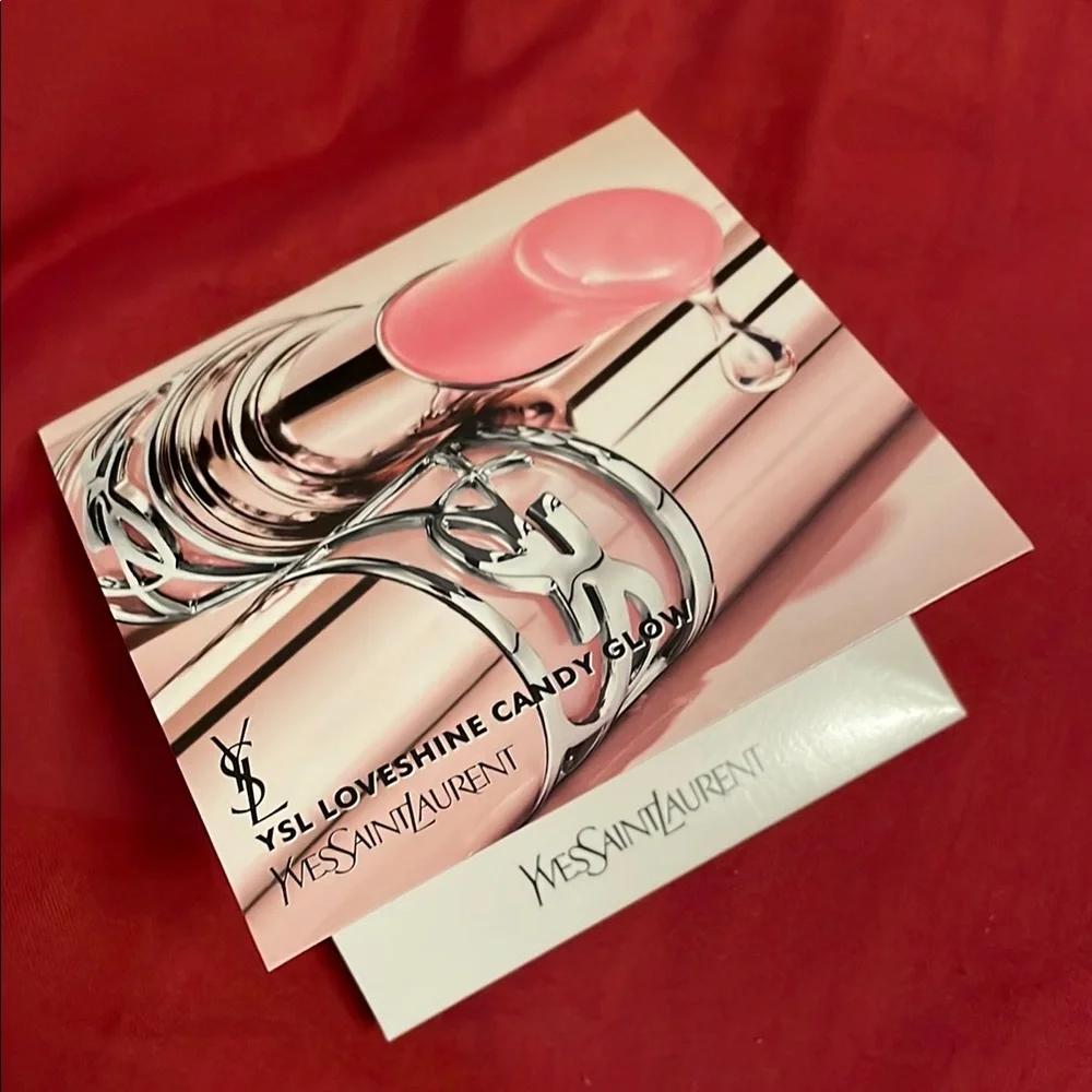 YSL love shine candy glow 3 colors and brush set